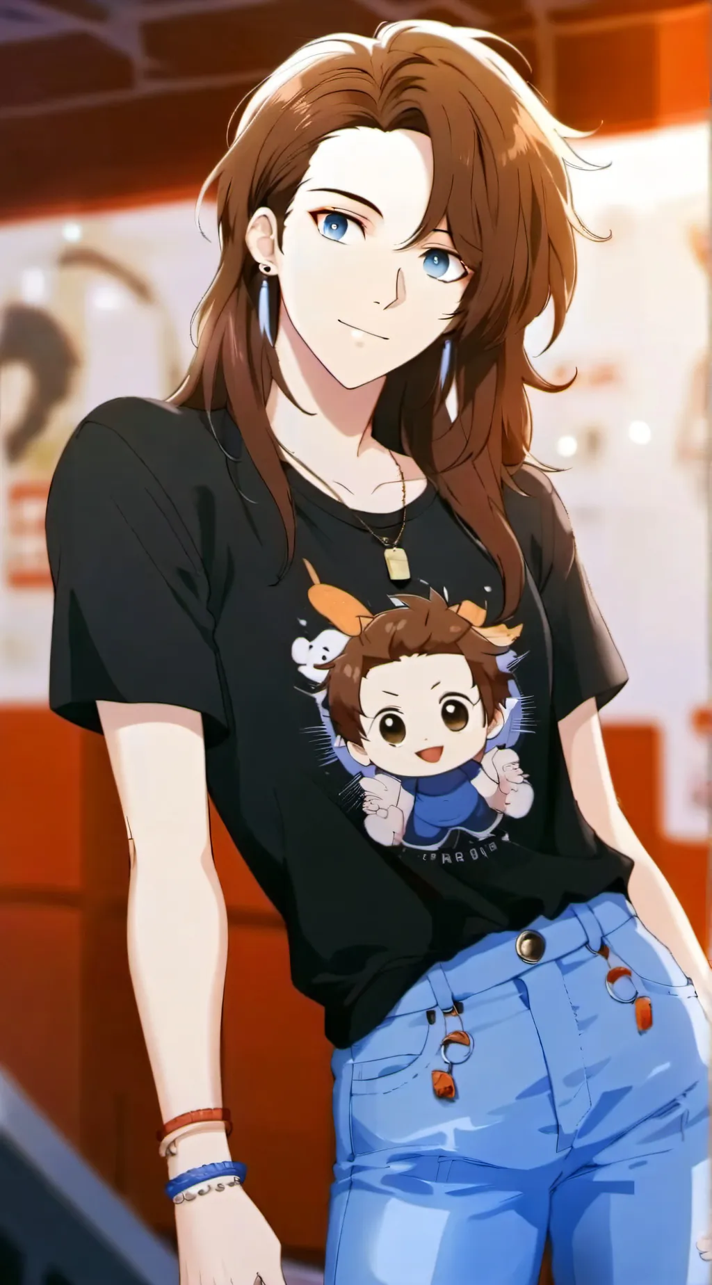 ai character: Shelby  background