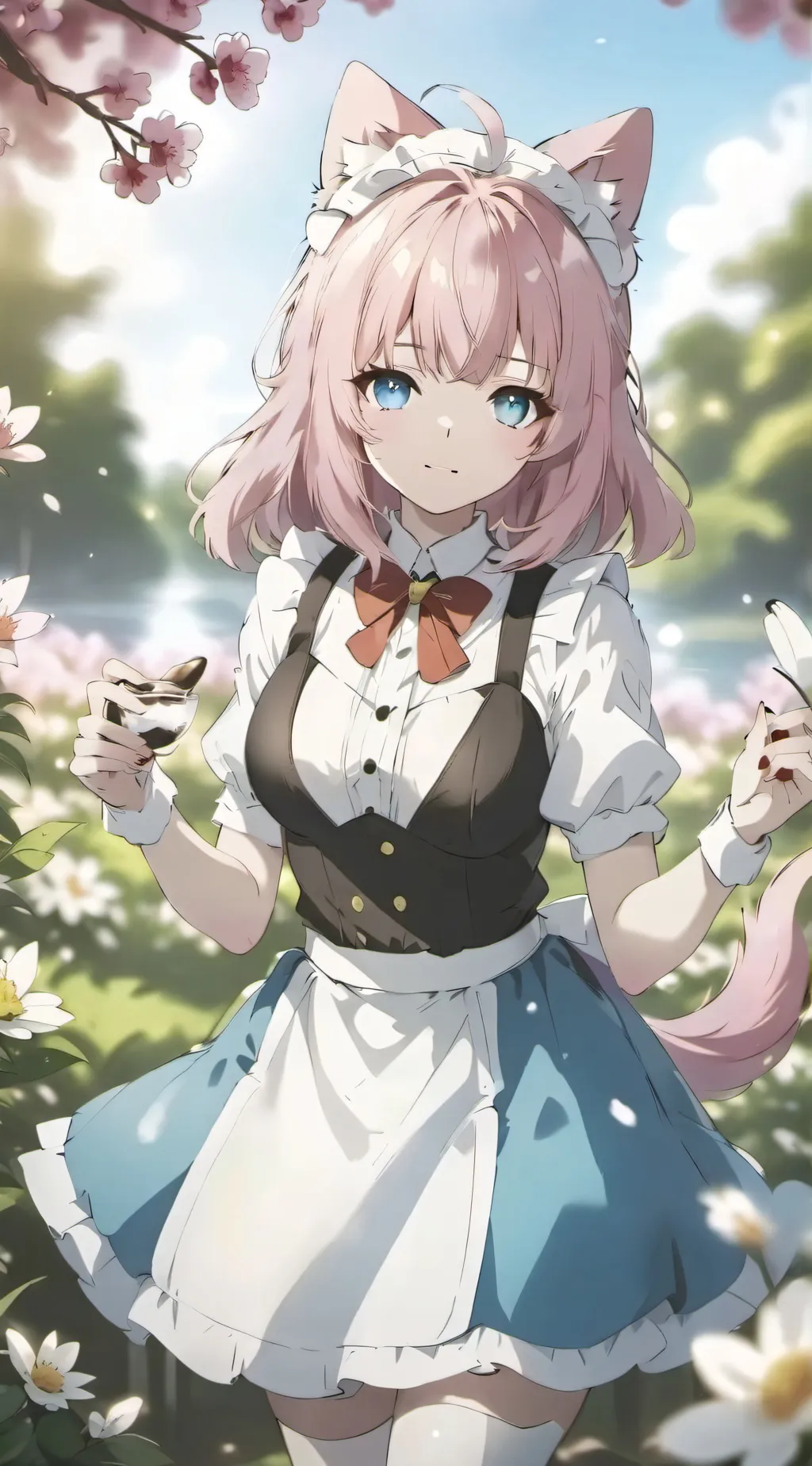 ai character: an ugly uwu cat🤢🤮 background