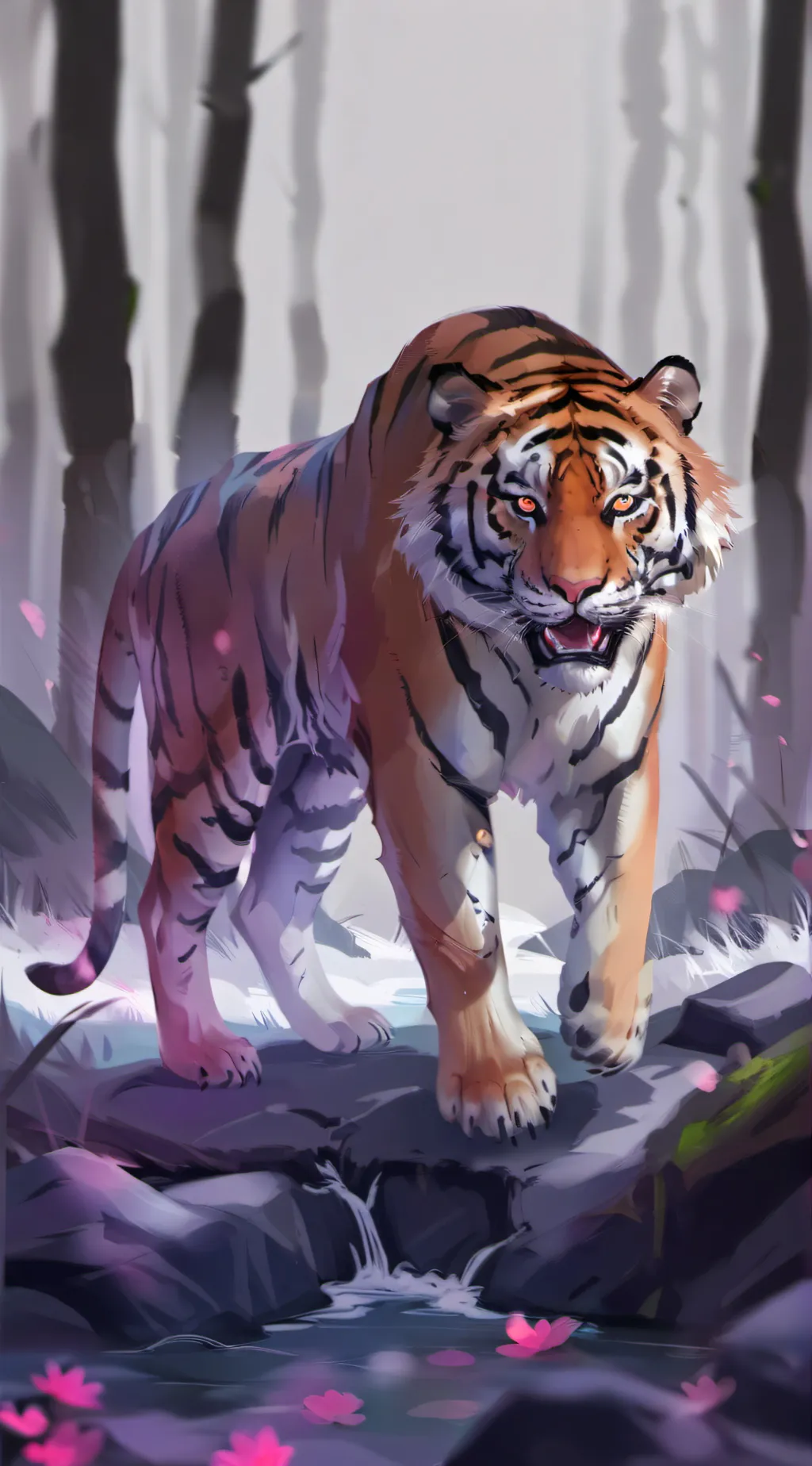 ai character: เสือสมิง background