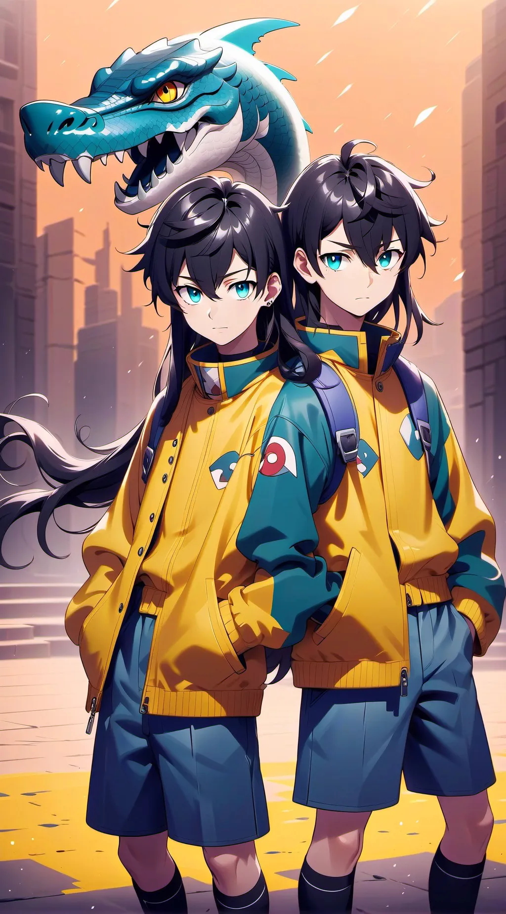 ai character: Yuichiro&Muichiro background