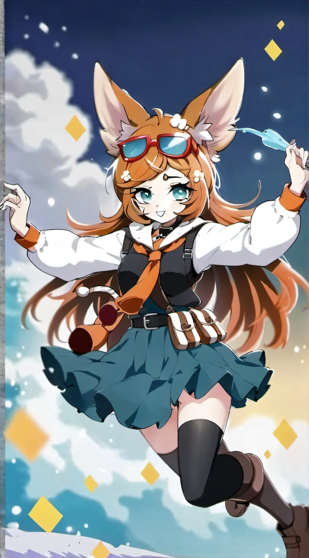 ai character: саша background