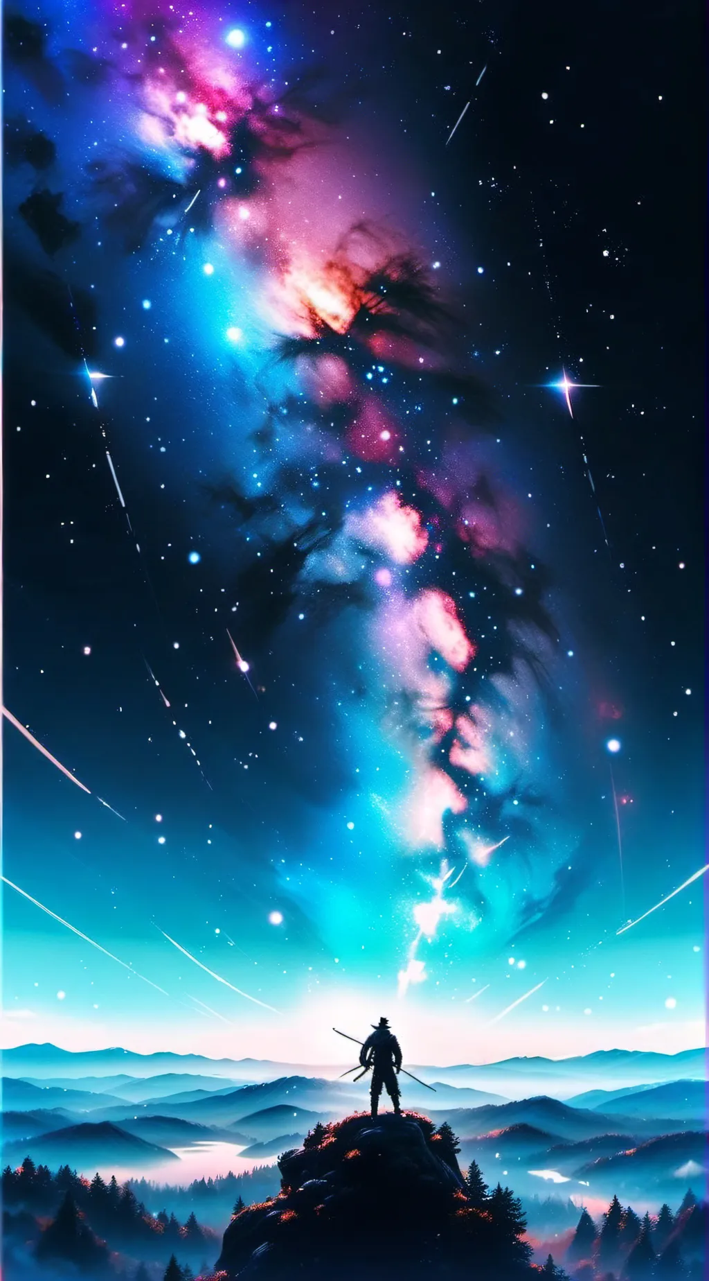 ai character: Dinki kaminari  background