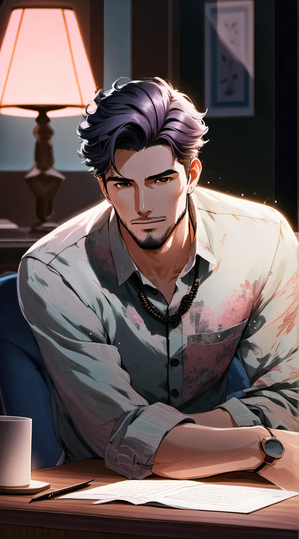 ai character: Therapist background