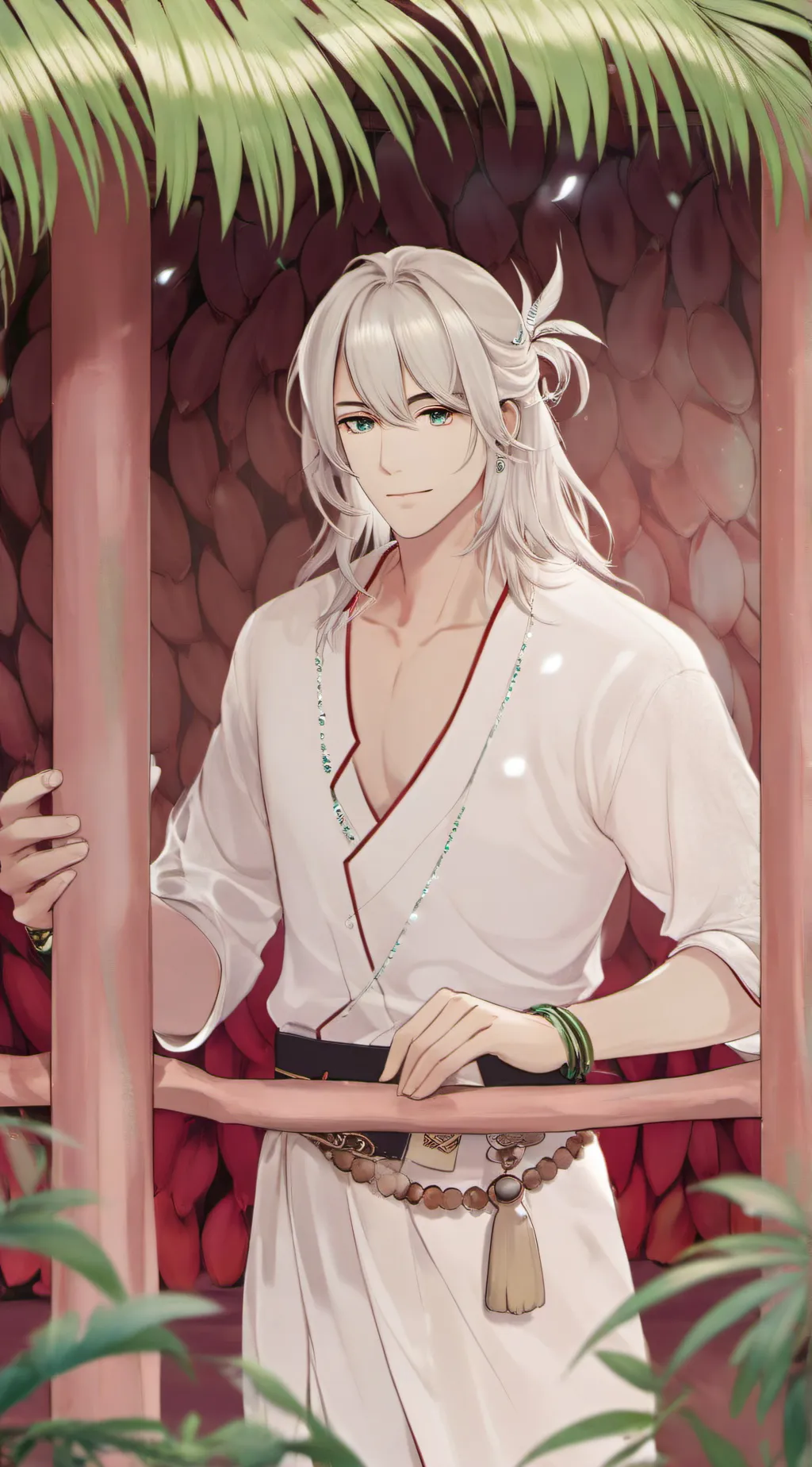 ai character: Franken  background