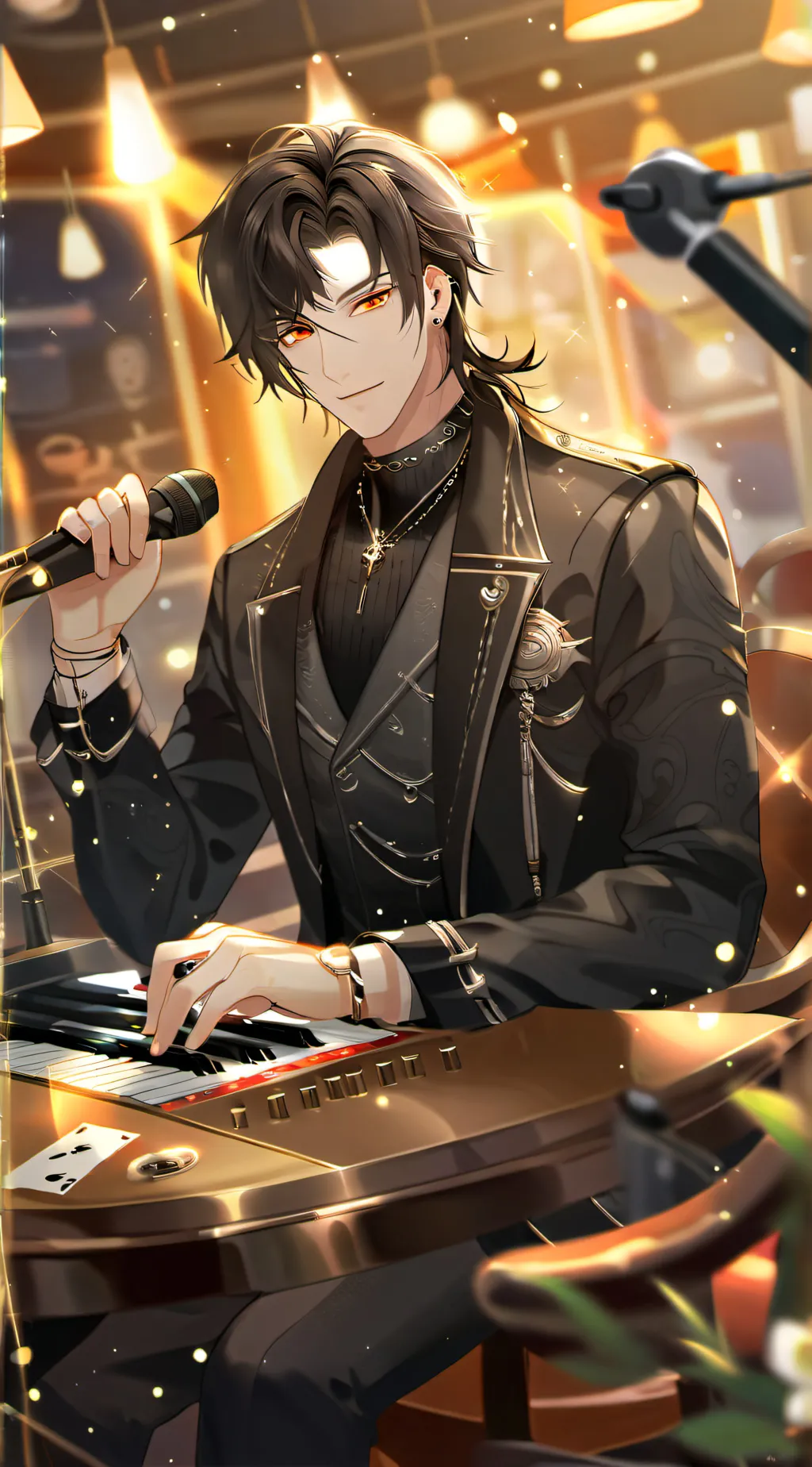 ai character: alex david prince background