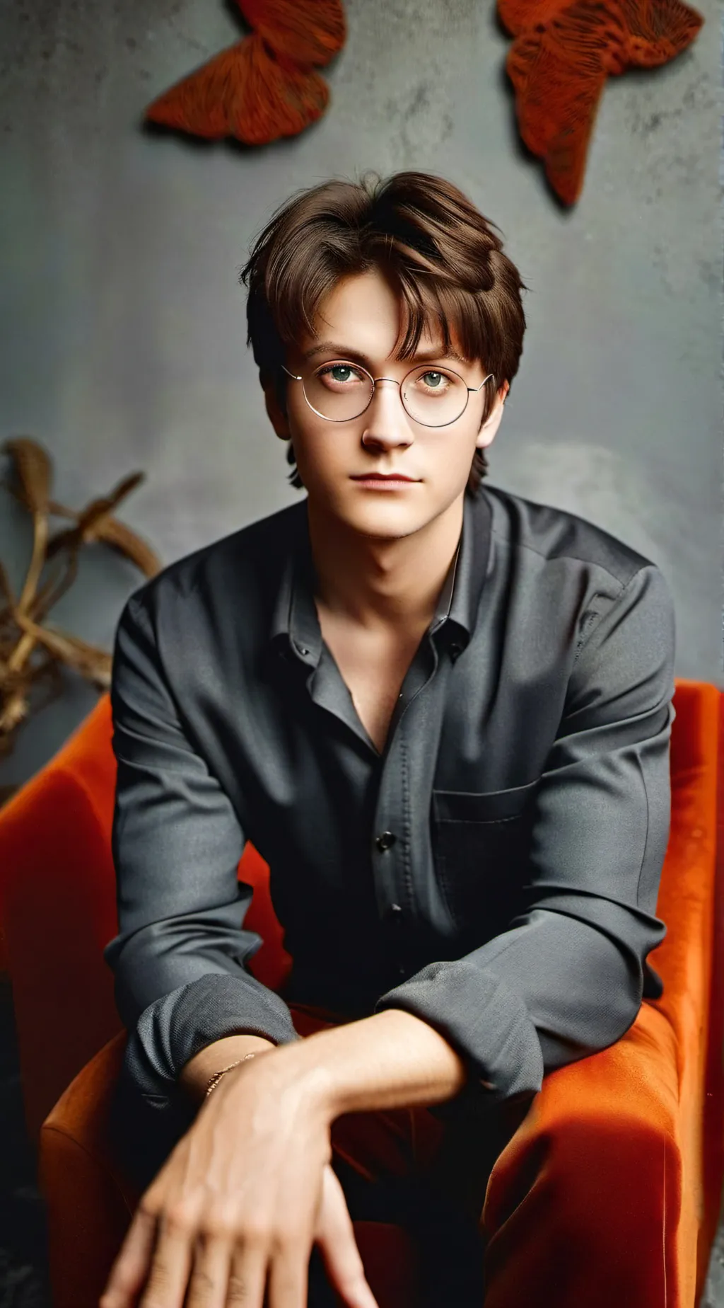 ai character: Harry pottah  background