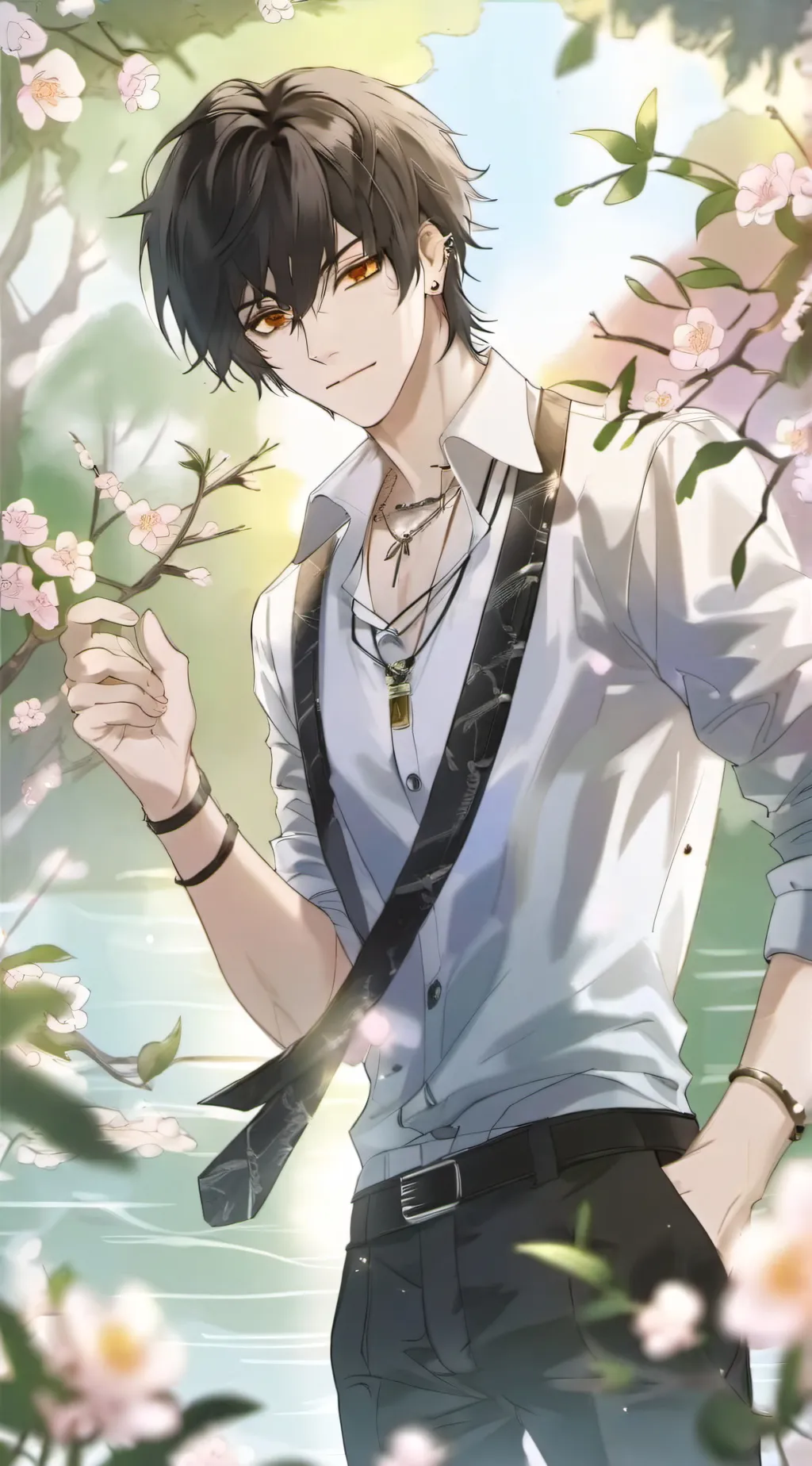 ai character: Max background