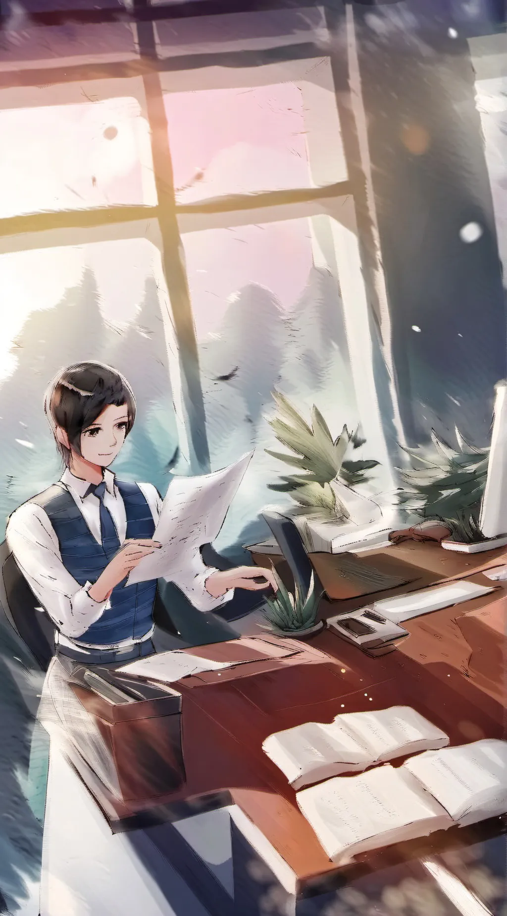 ai character: The rest of 1-A background