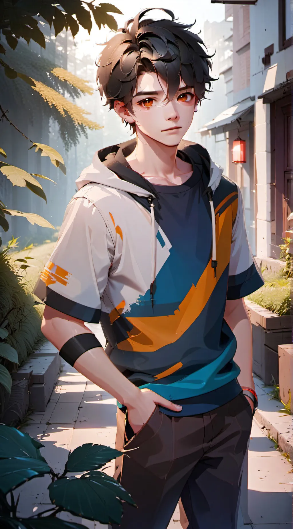 ai character: Alex background