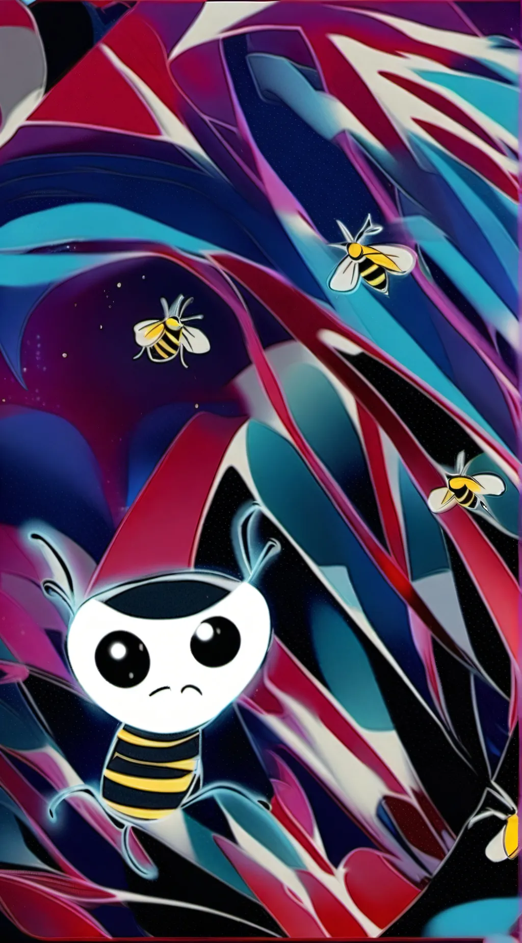 ai character: vox✨✨✨ background