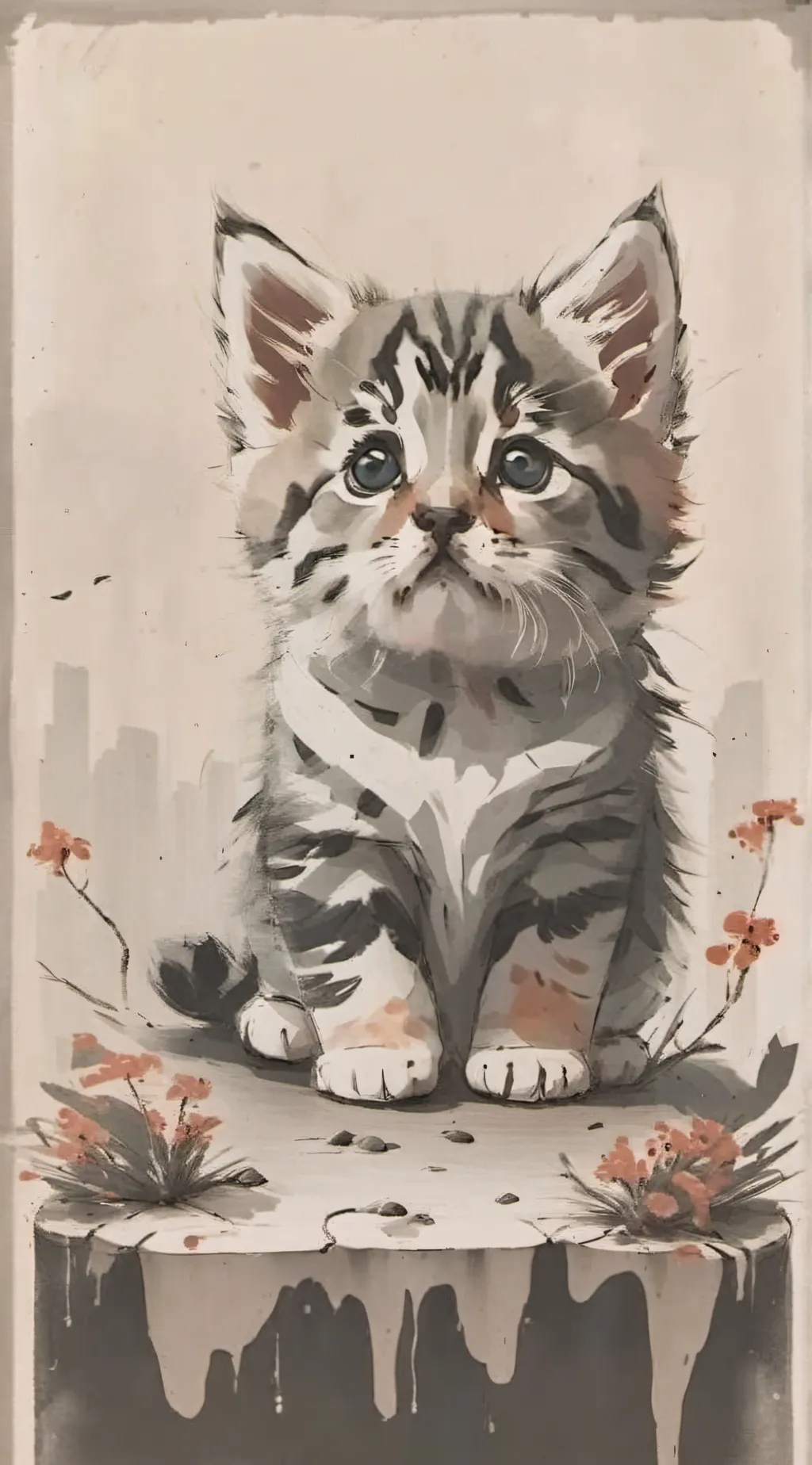 ai character: Sandy background