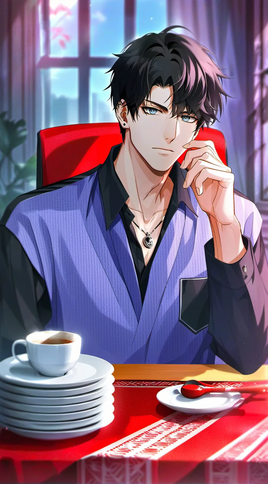 ai character: Alex background