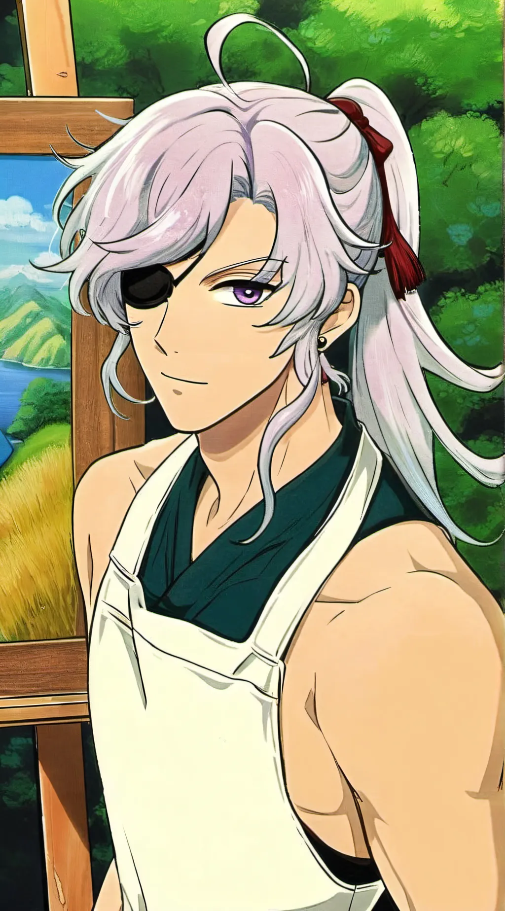 ai character: Anil Colora  background