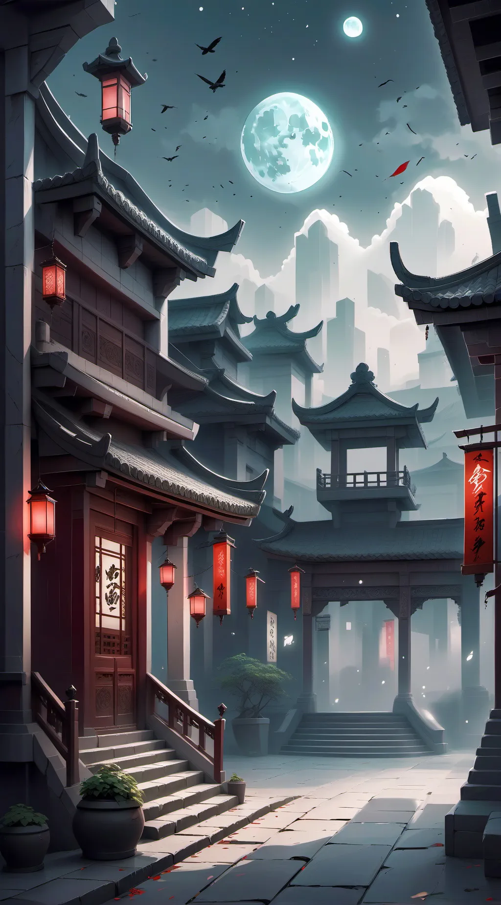 ai character: the mm2 house background