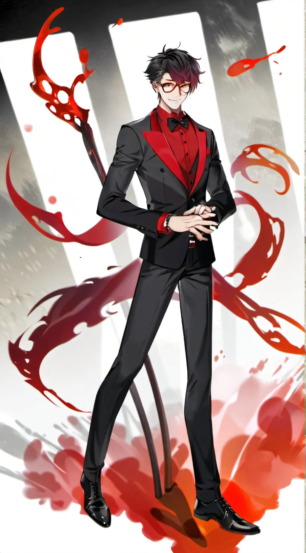 ai character: Alastor  background