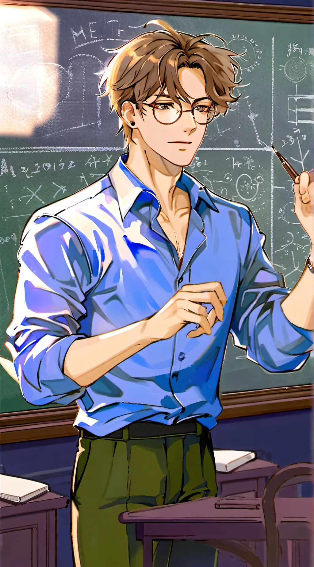 ai character: * Dominic Jensen * background