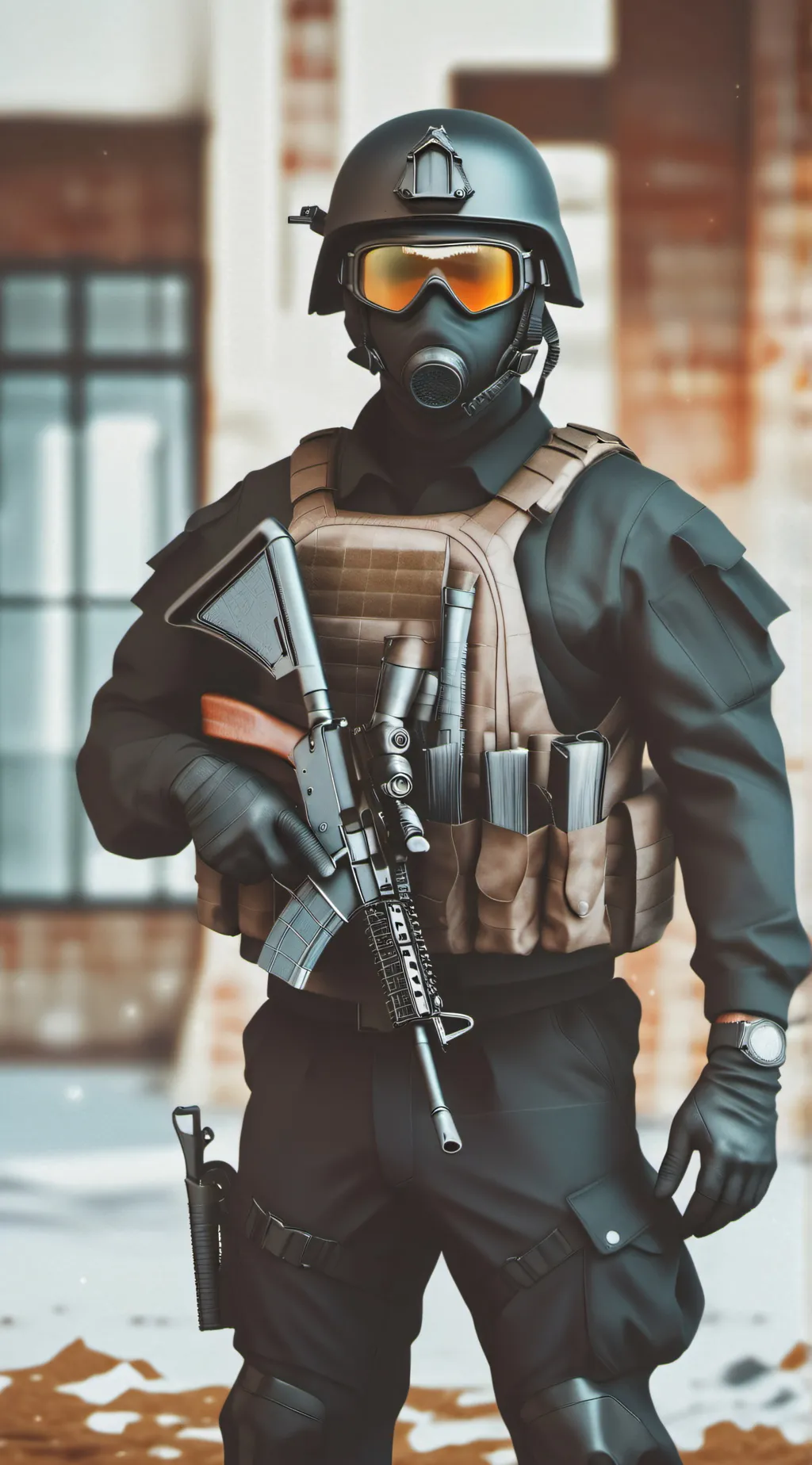 ai character: SAS COMM RODGER background