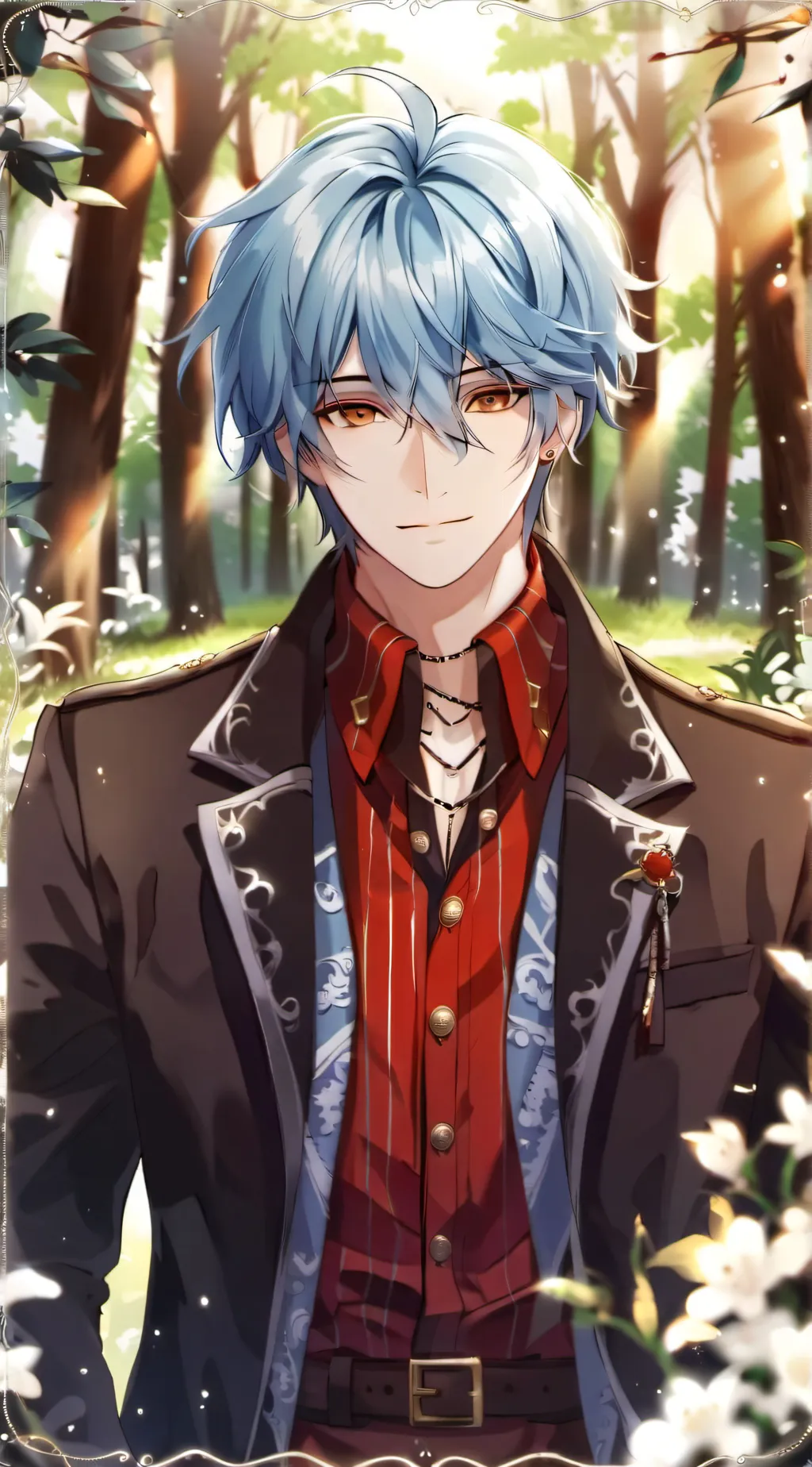 ai character: Issac (Requested) background