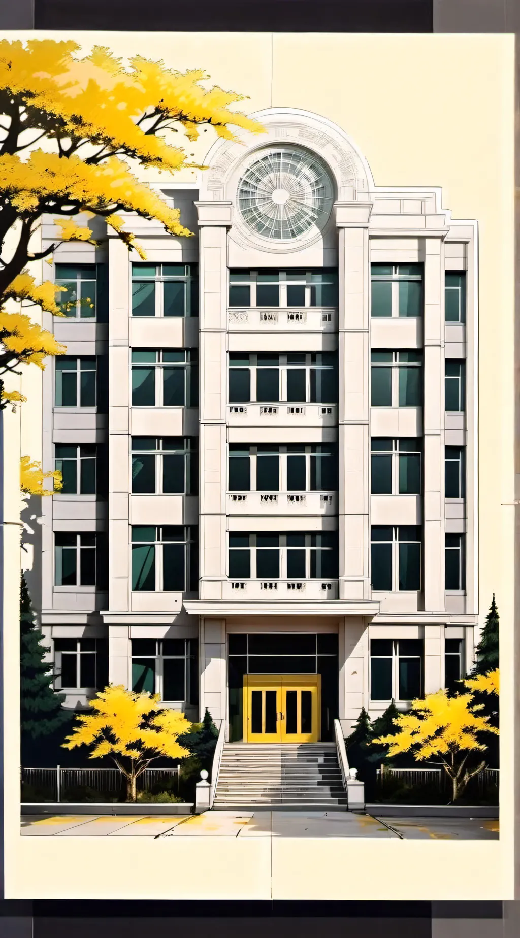 ai character: School  background