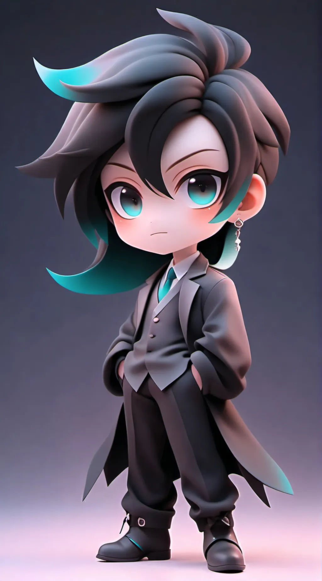 ai character: Muichiro tokito background