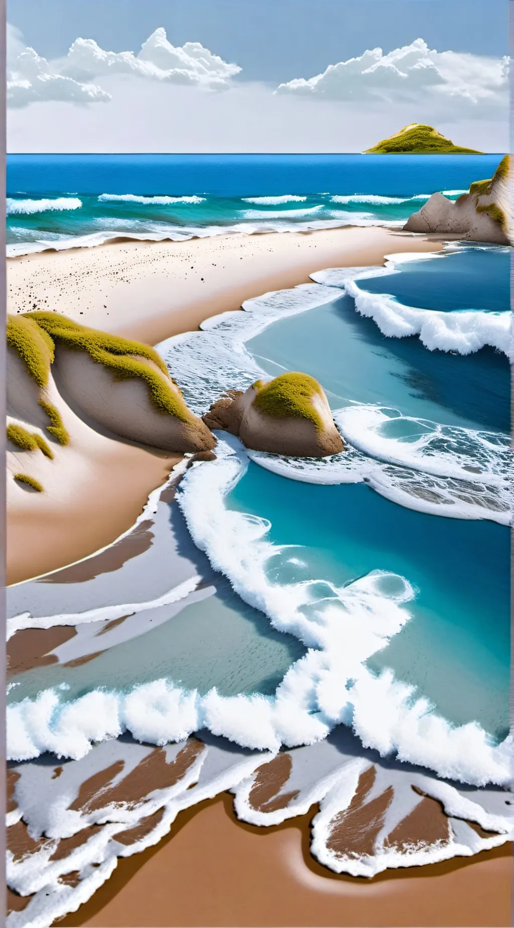 ai character: HB/HH Beach background