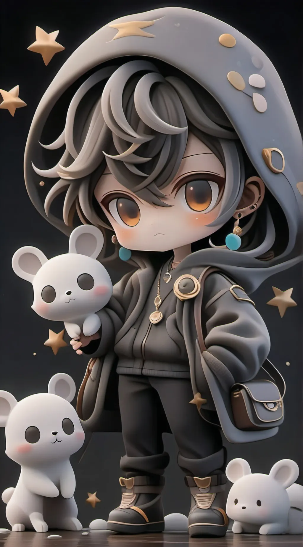 ai character: Jade background