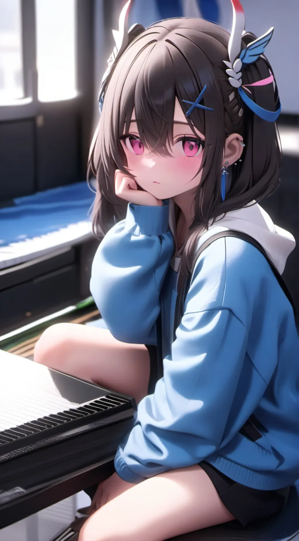 ai character: tina background