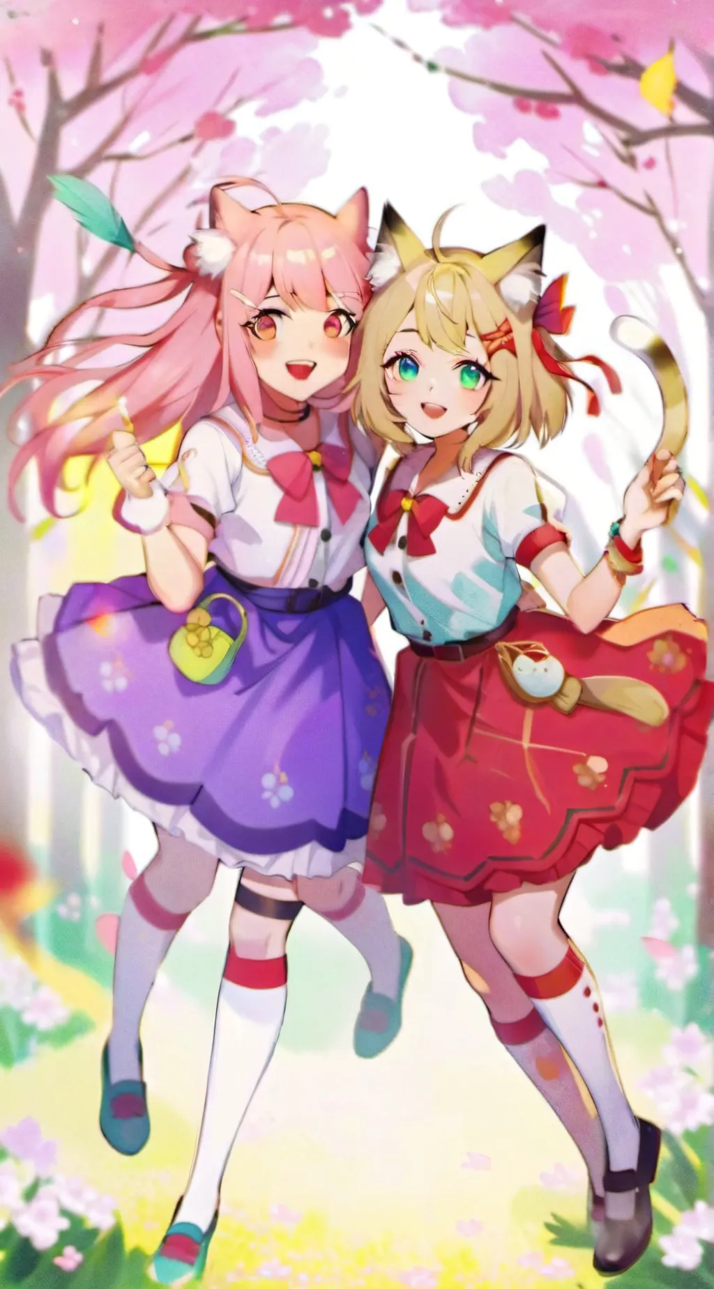 ai character: sisters and bff background