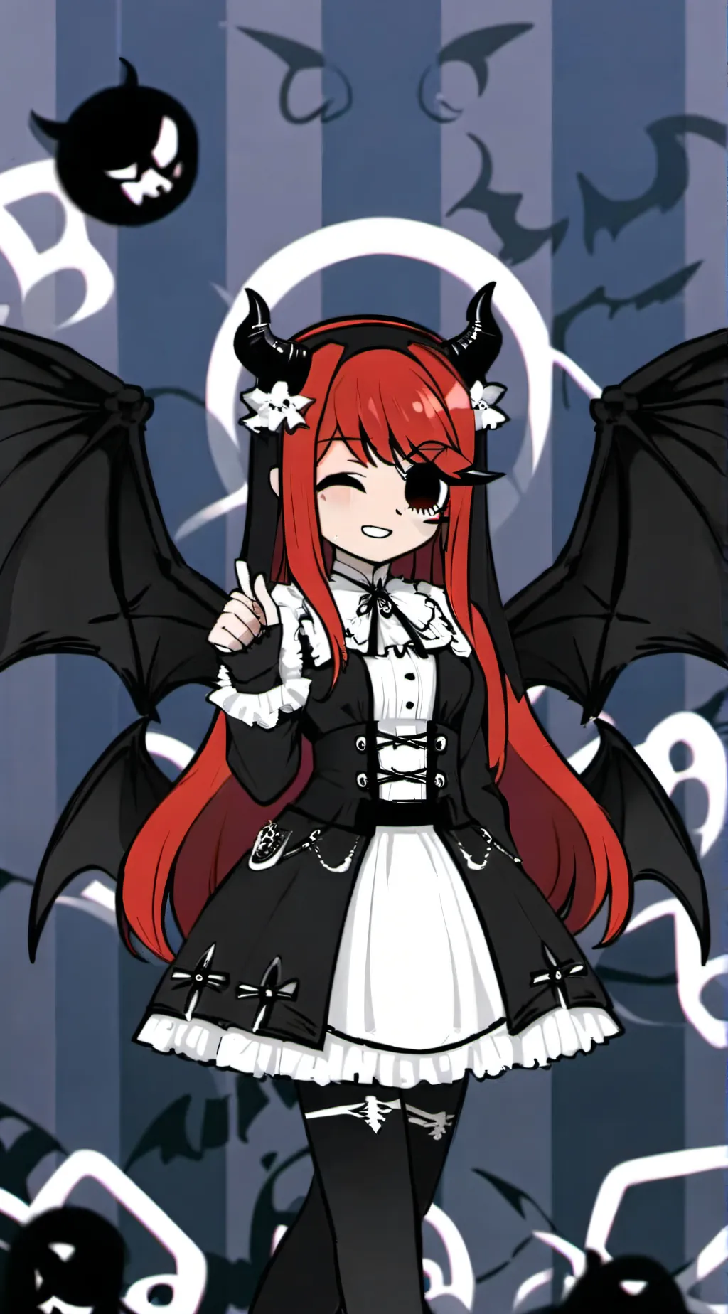 ai character: Devil background