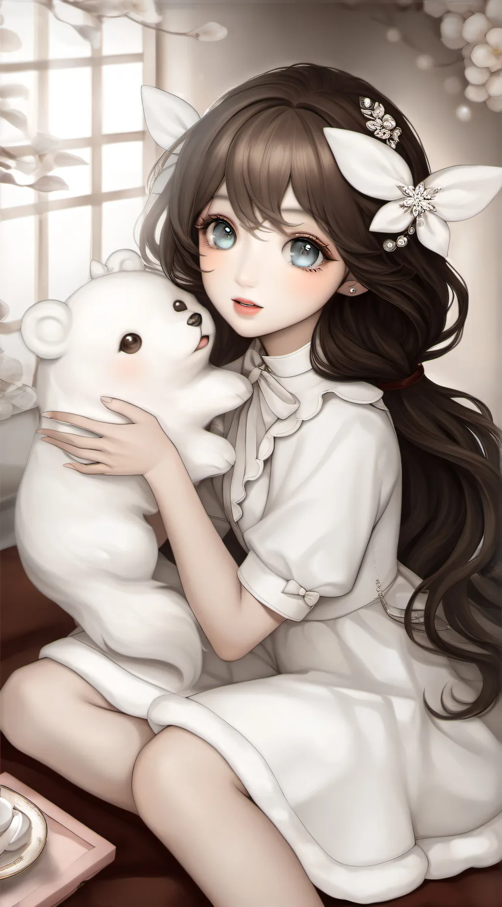 ai character: Sophie Hogan  background