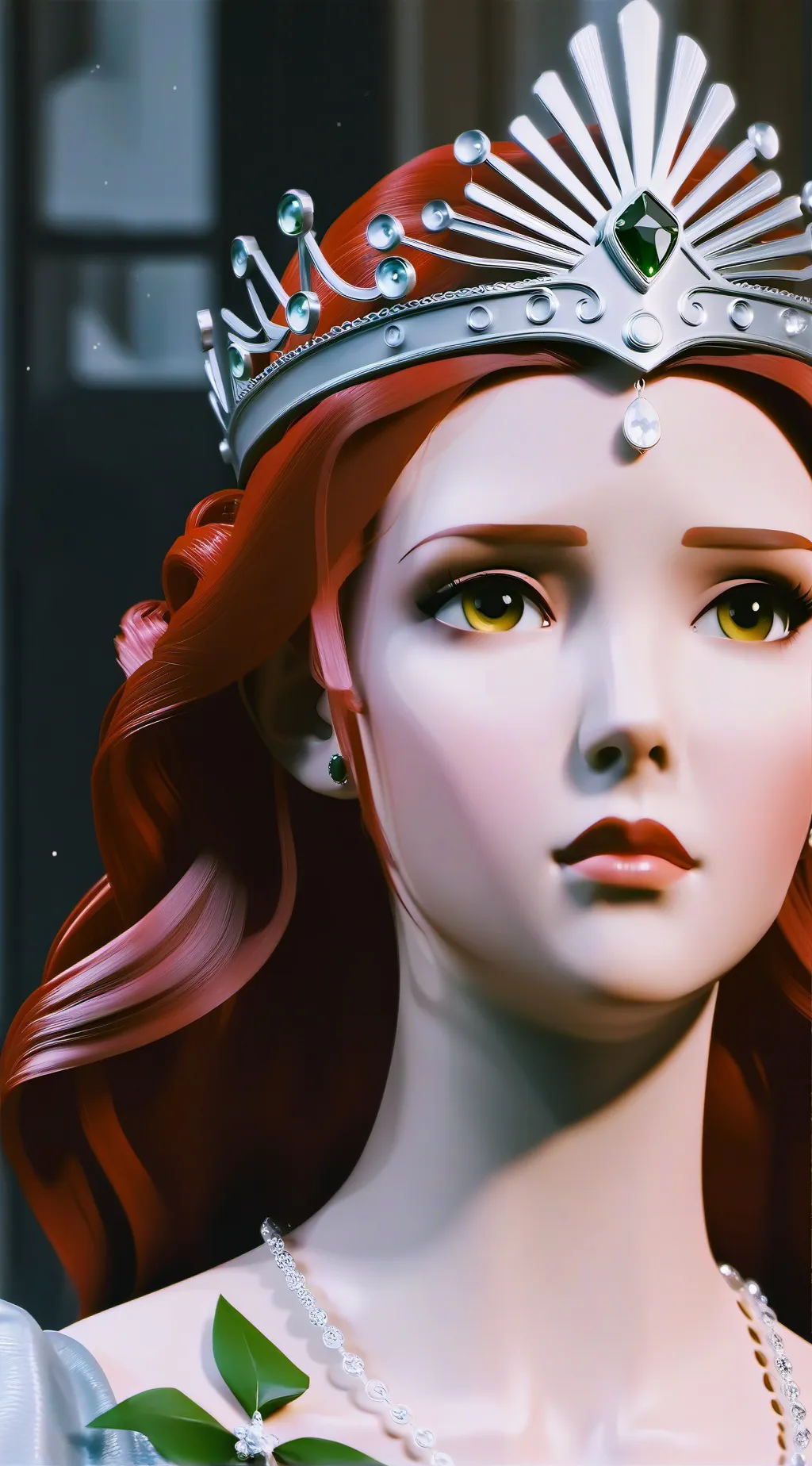 ai character:  queen of hearts background