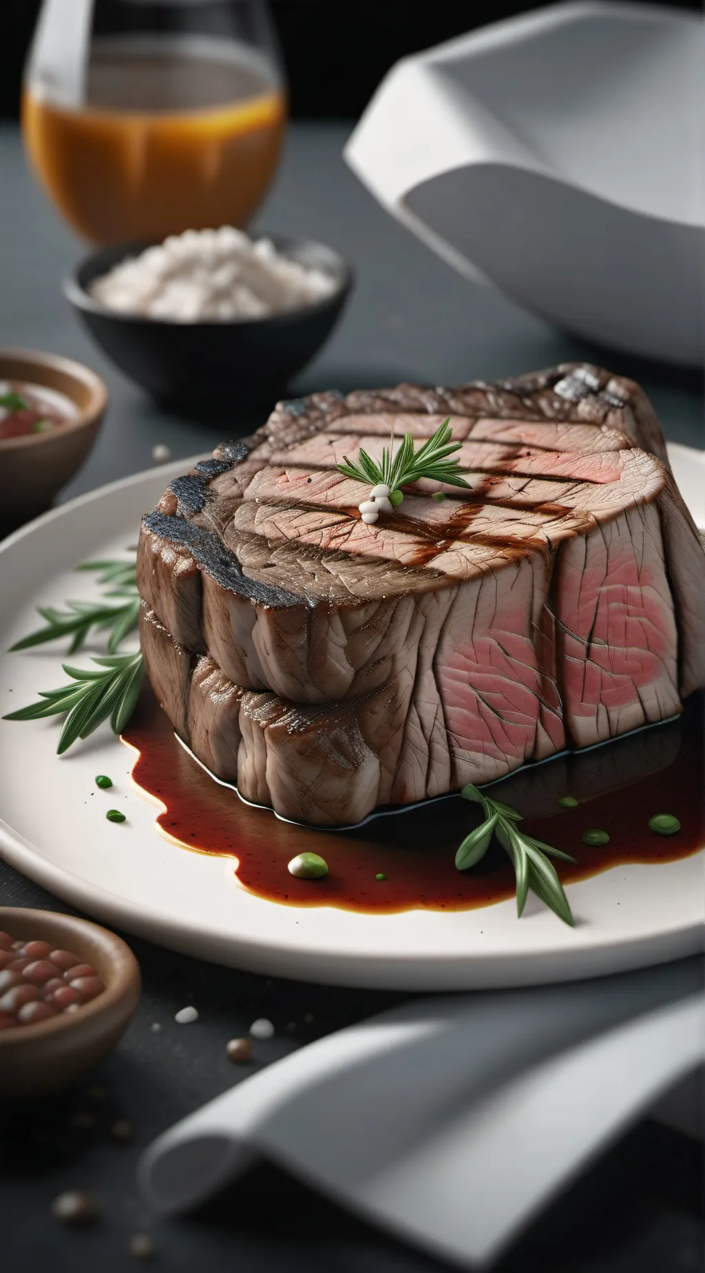 ai character: Hãcker Steak background