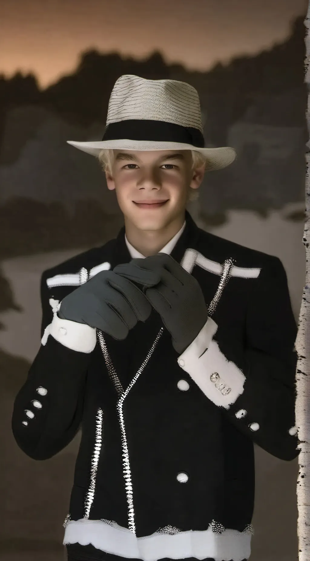 ai character: Lovelyphoenix  background