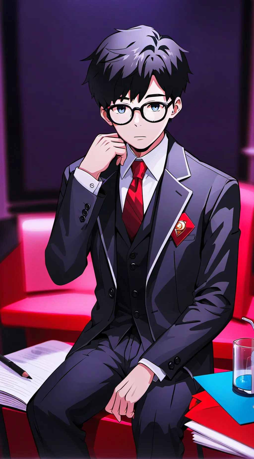 ai character: Derix background