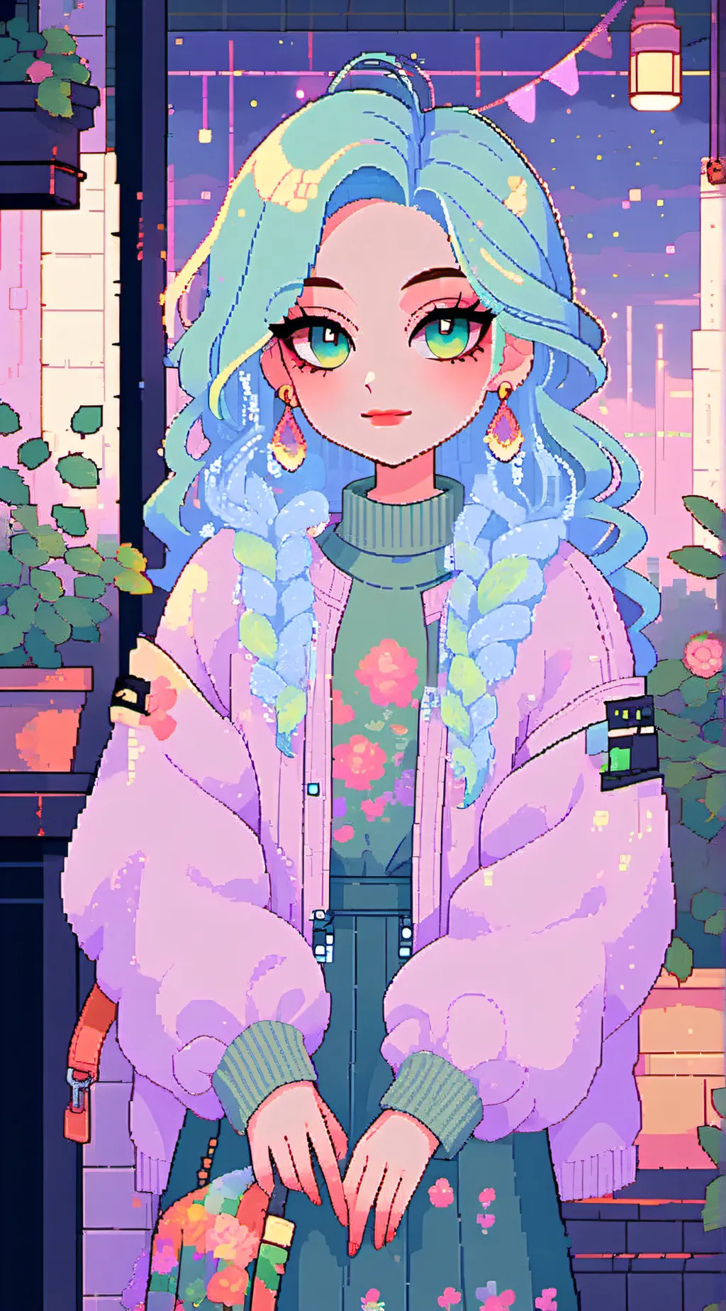 ai character: Celeste    background