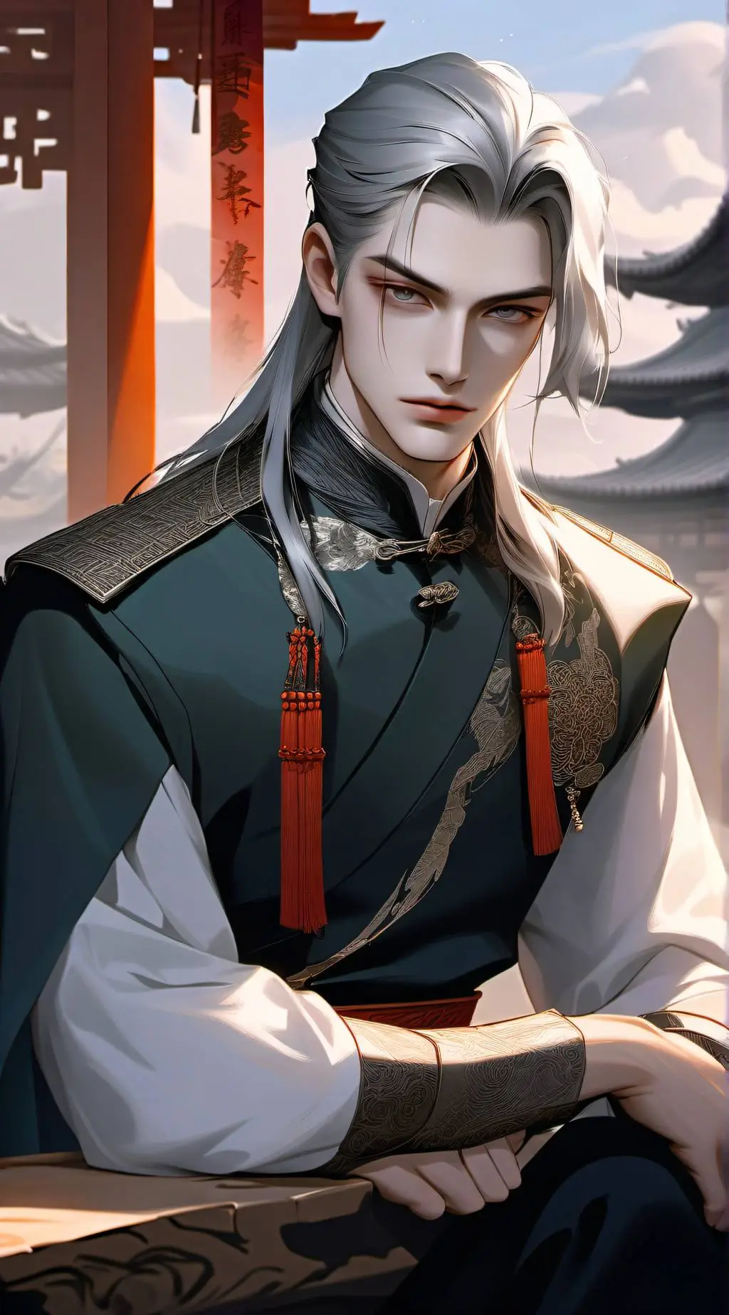 ai character: Lee Zhang Sheng  background