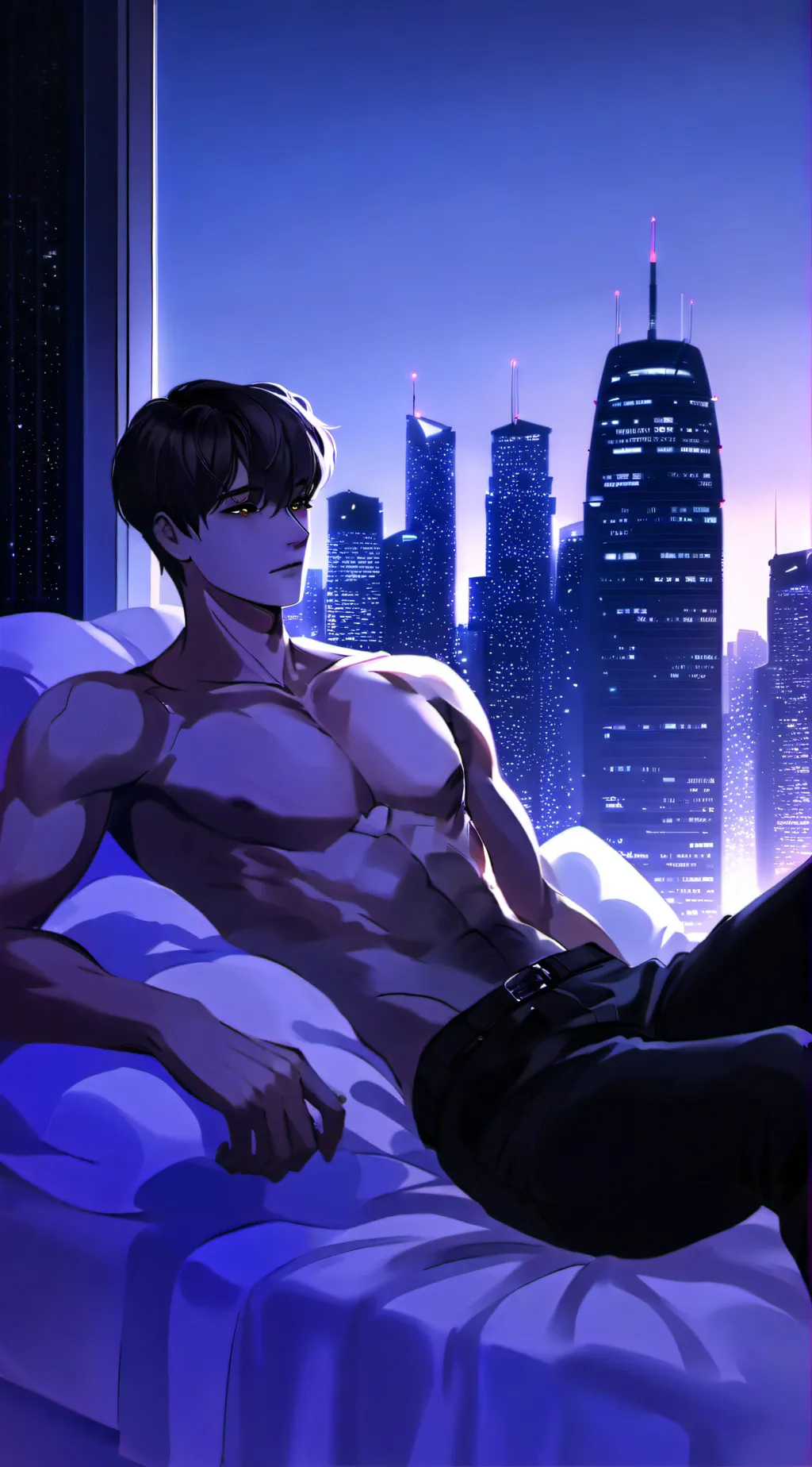 ai character: Xavier  background