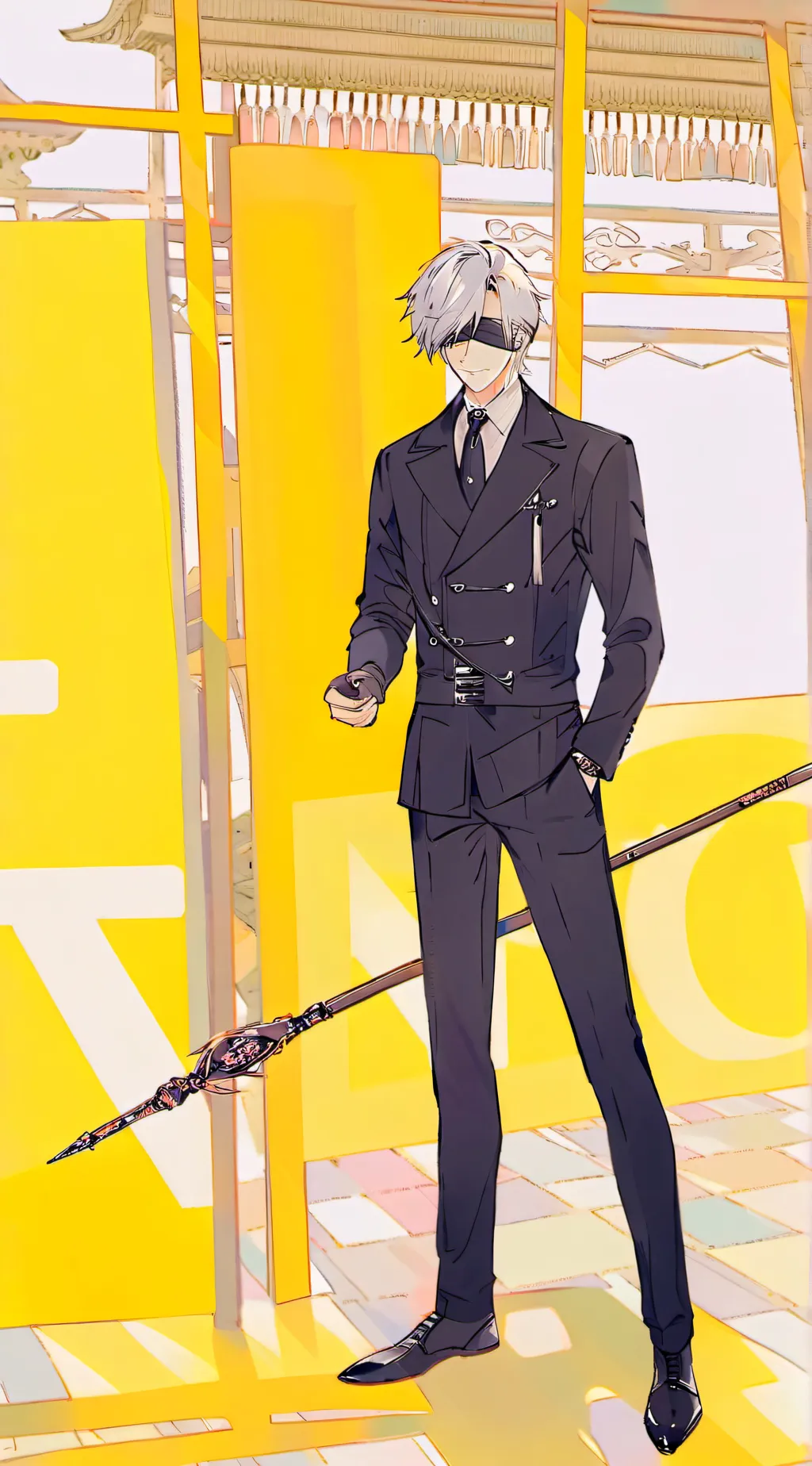 ai character: Blaze remake! background