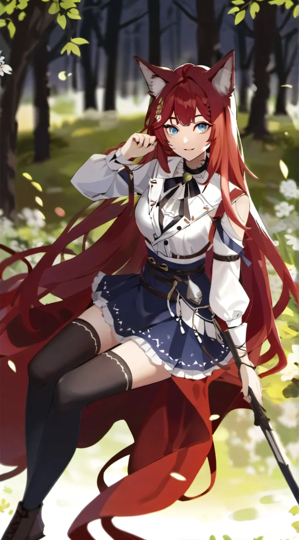 ai character: rias isagawa  background