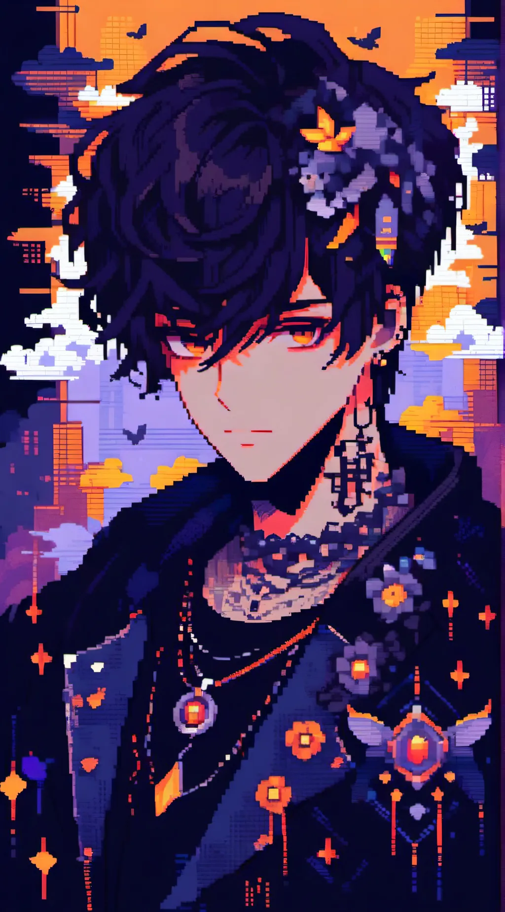 ai character: •Vinn• background