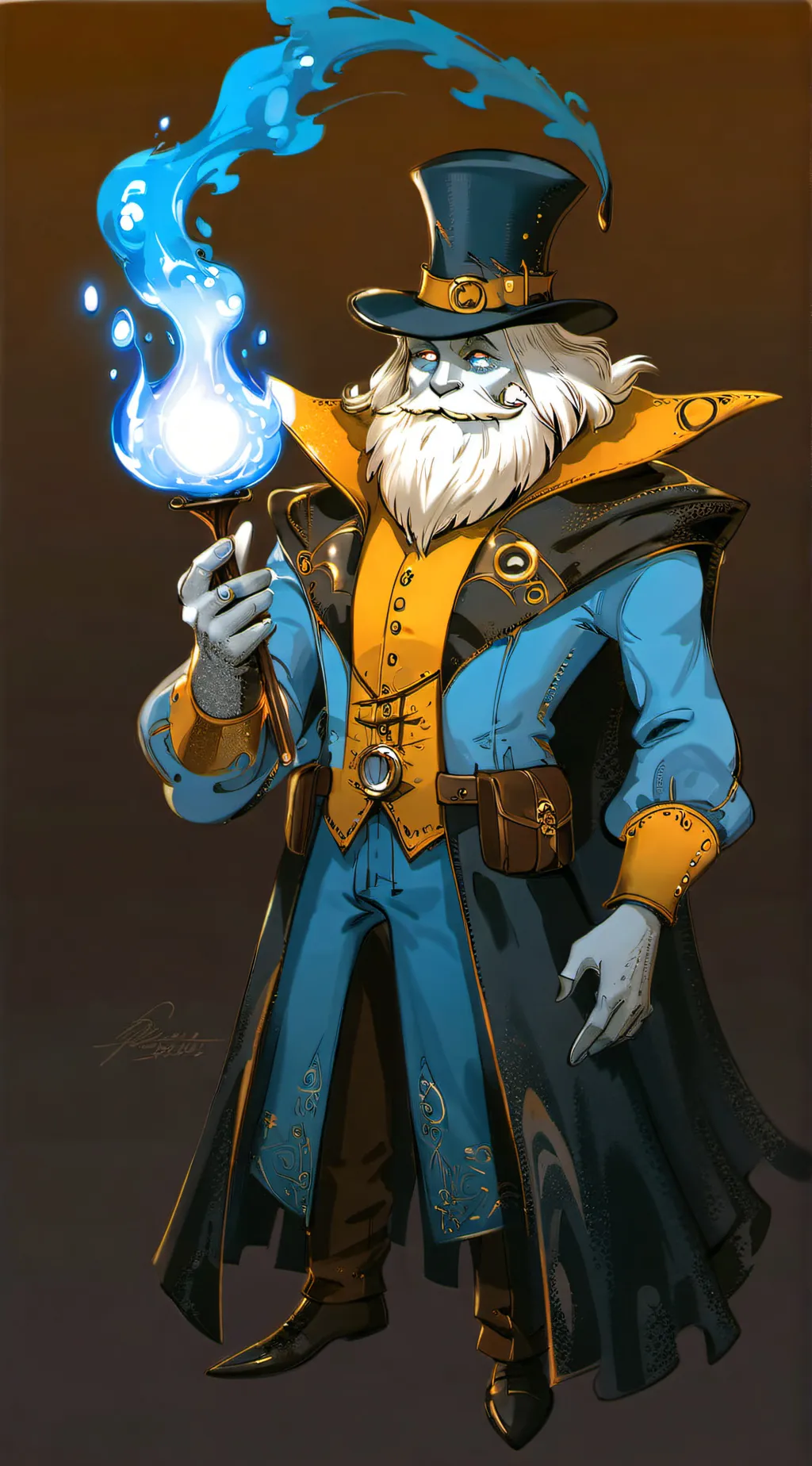 ai character: Jacob Marley  background