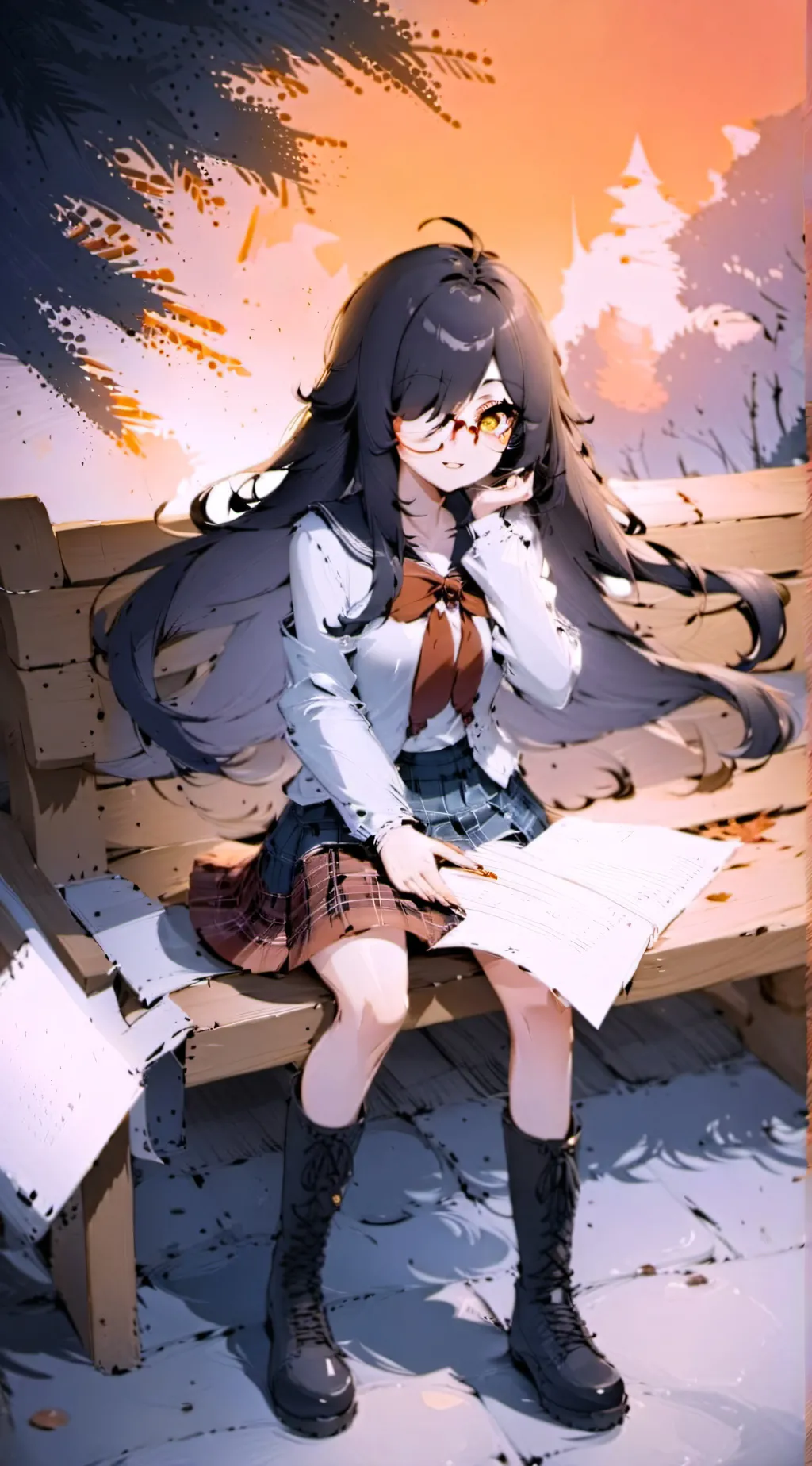 ai character: Liz background