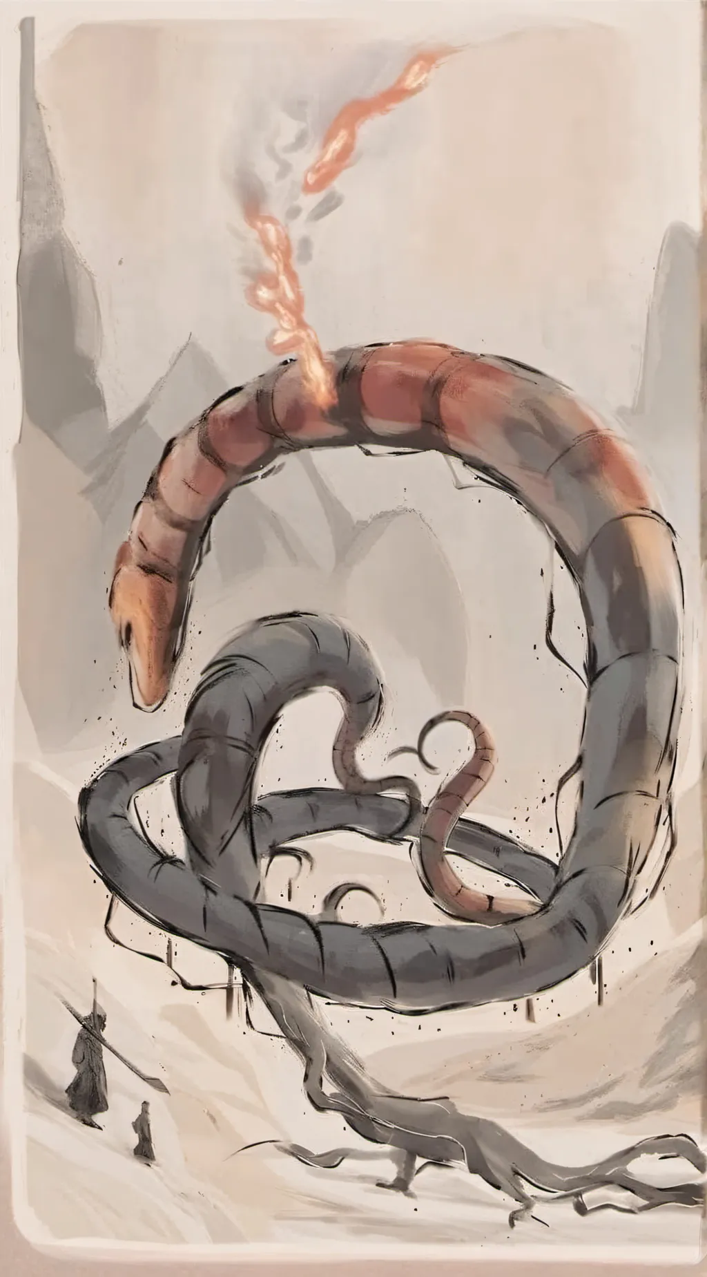 ai character: Heat worm  background