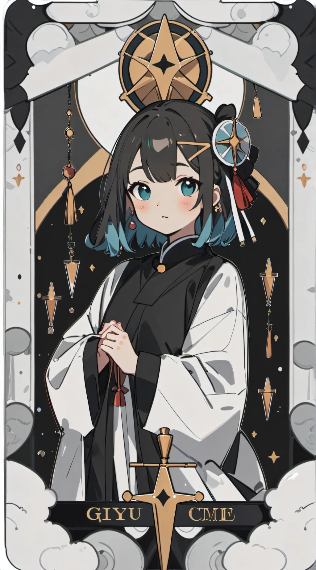 ai character: Demon slayer background