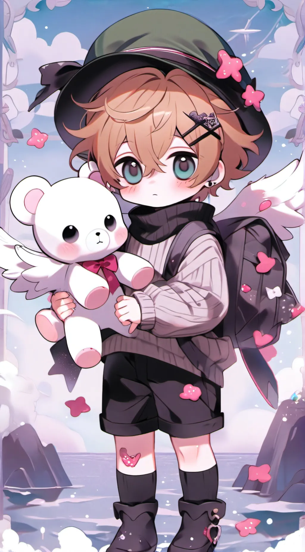 ai character: FNAF Karen  background