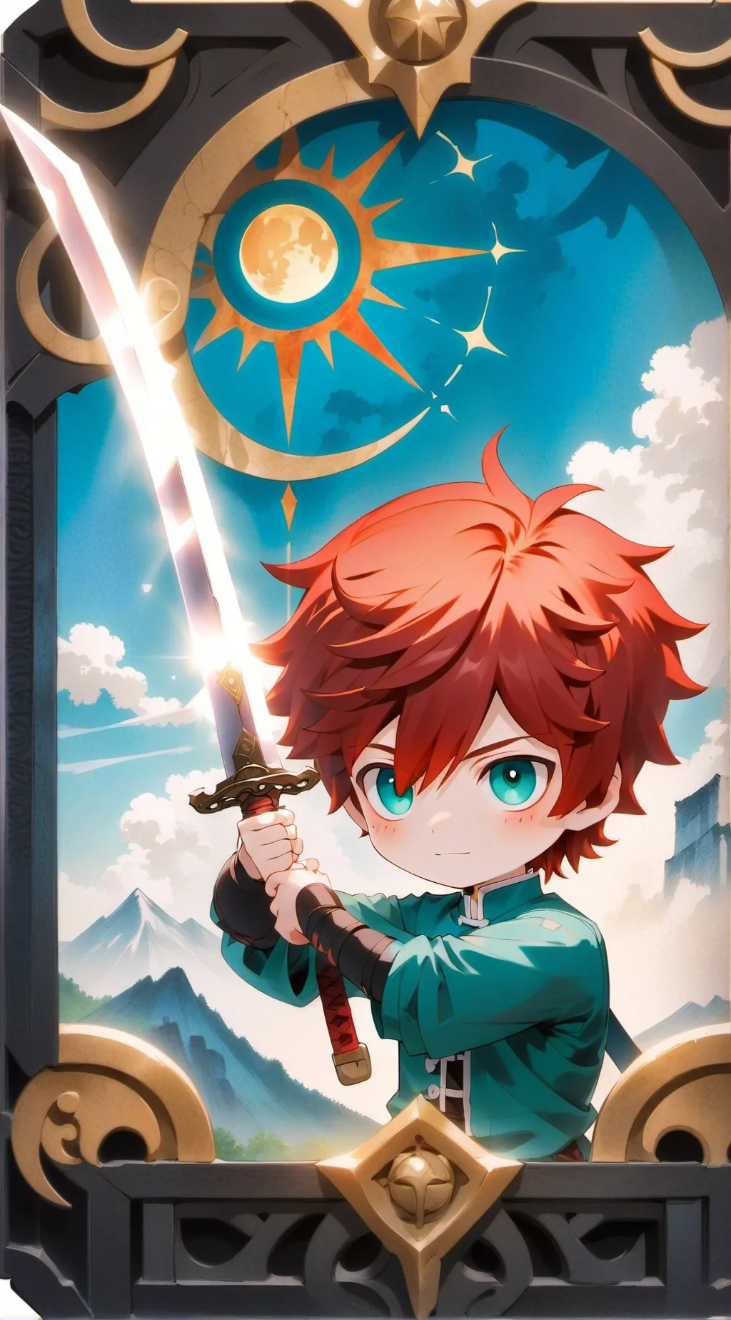 ai character: Hashira background