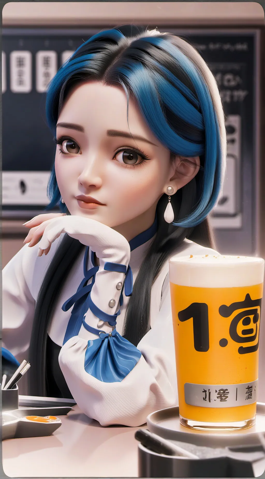 ai character: tefany background