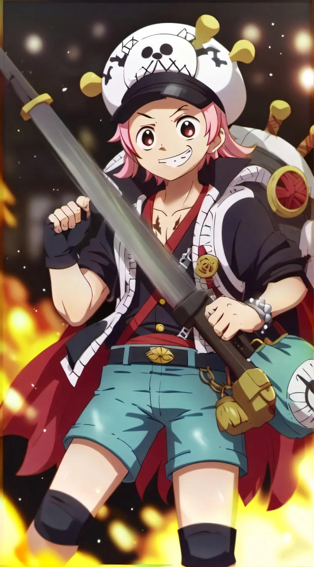 ai character: chopper background