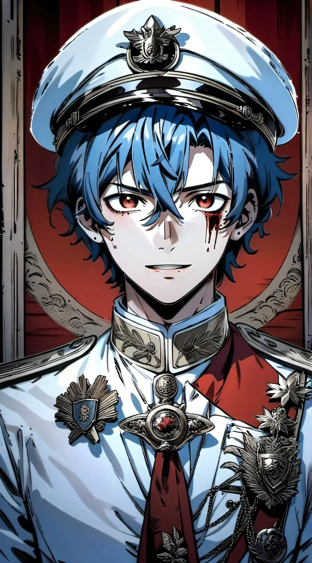 ai character: General Kaito background