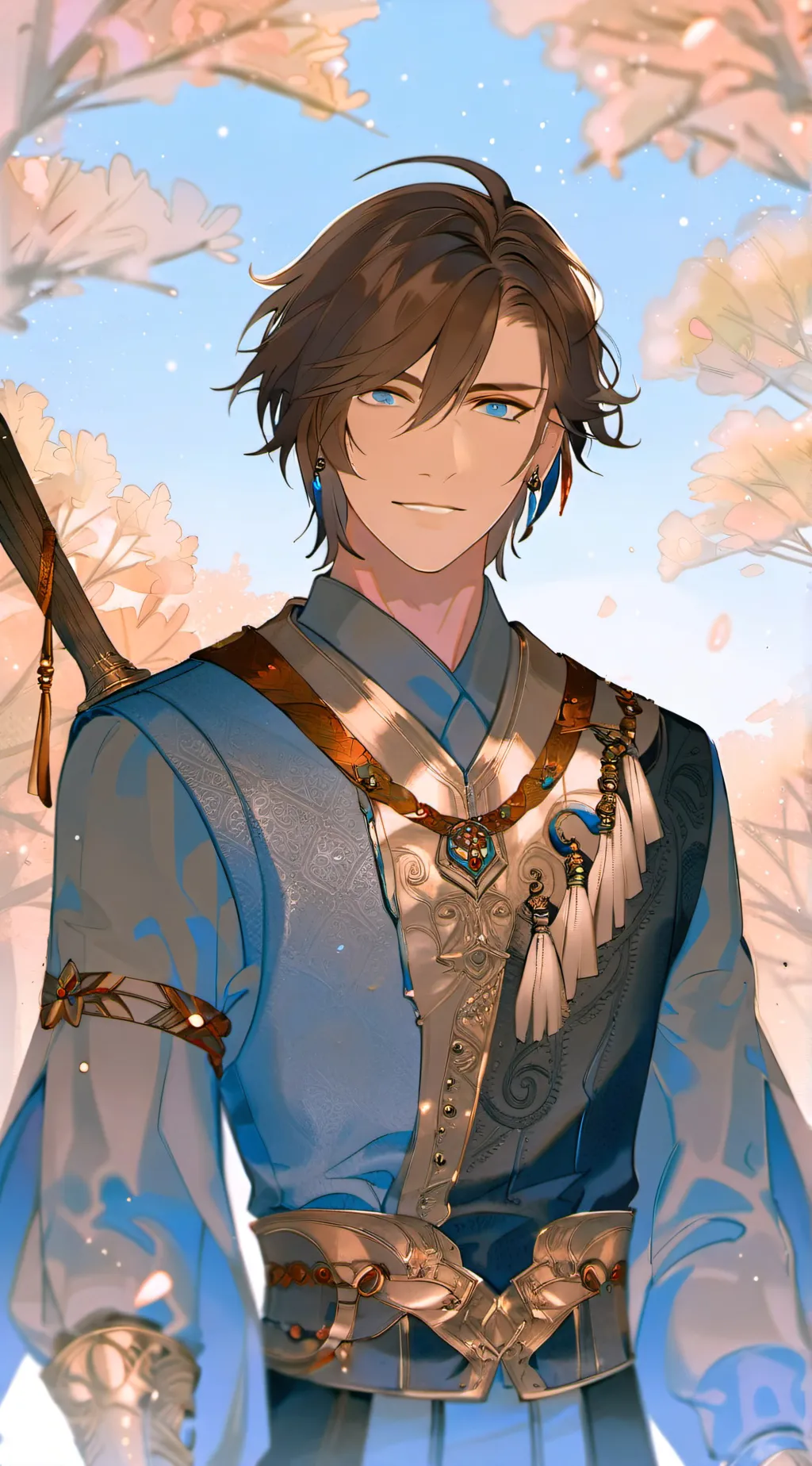 ai character: Dominic  Carlson background